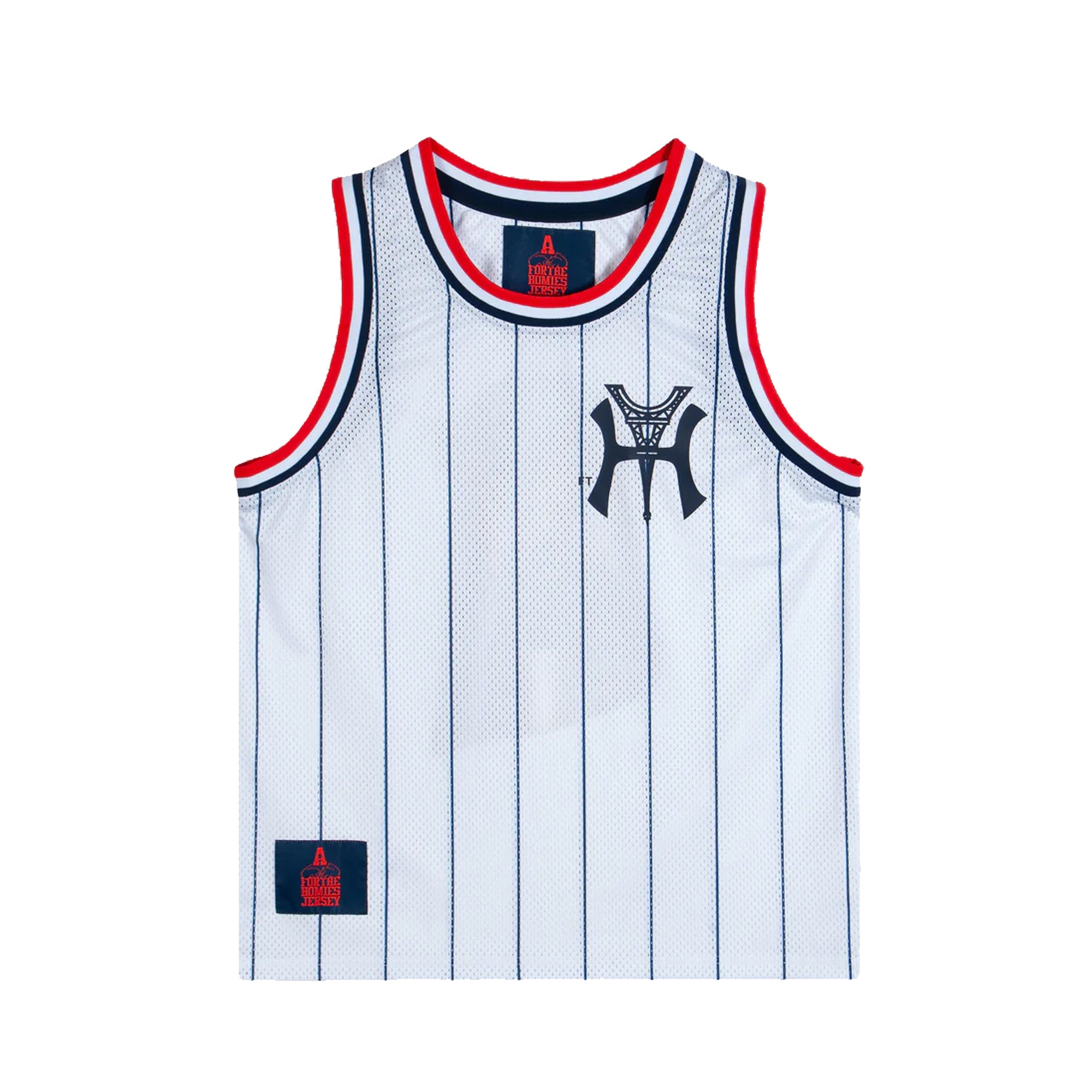 For The Homies Homees Mesh Jersey White