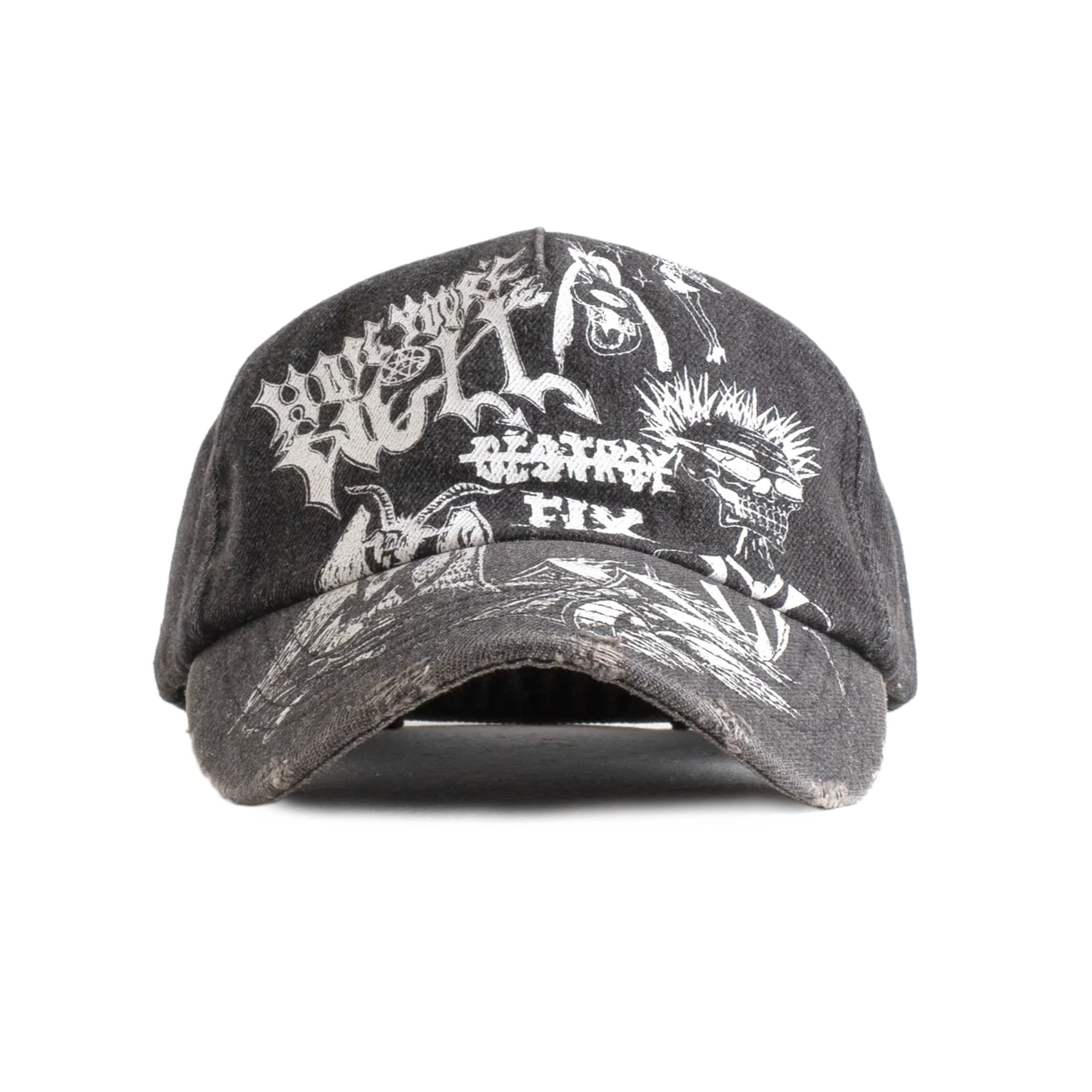 Jungles Jungles Hope You're Well Cap Washed Black