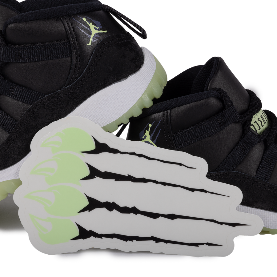 Nike Air Jordan 11 Retro (TD) Black/Barely Volt/Dark Raisin/White IB1380-001