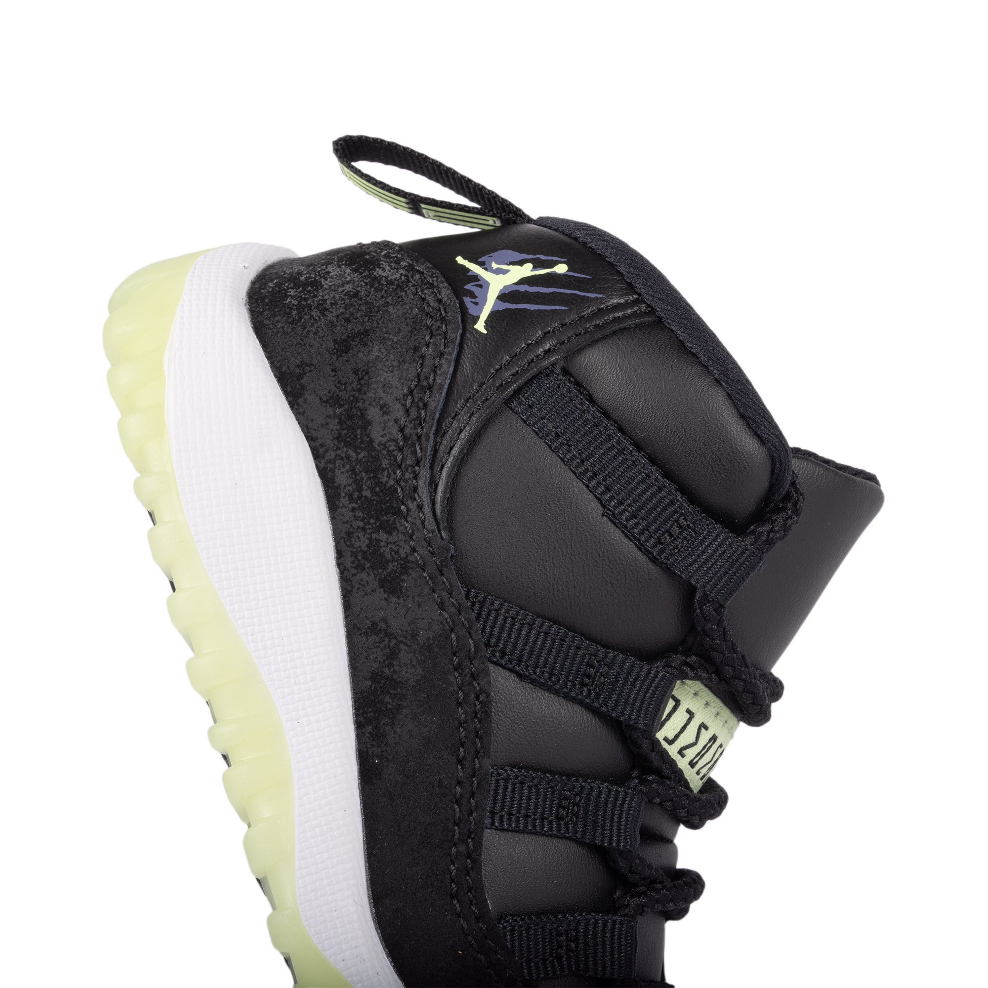 Nike Air Jordan 11 Retro (TD) Black/Barely Volt/Dark Raisin/White IB1380-001