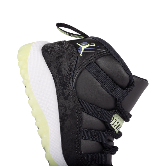 Nike Air Jordan 11 Retro (TD) Black/Barely Volt/Dark Raisin/White IB1380-001
