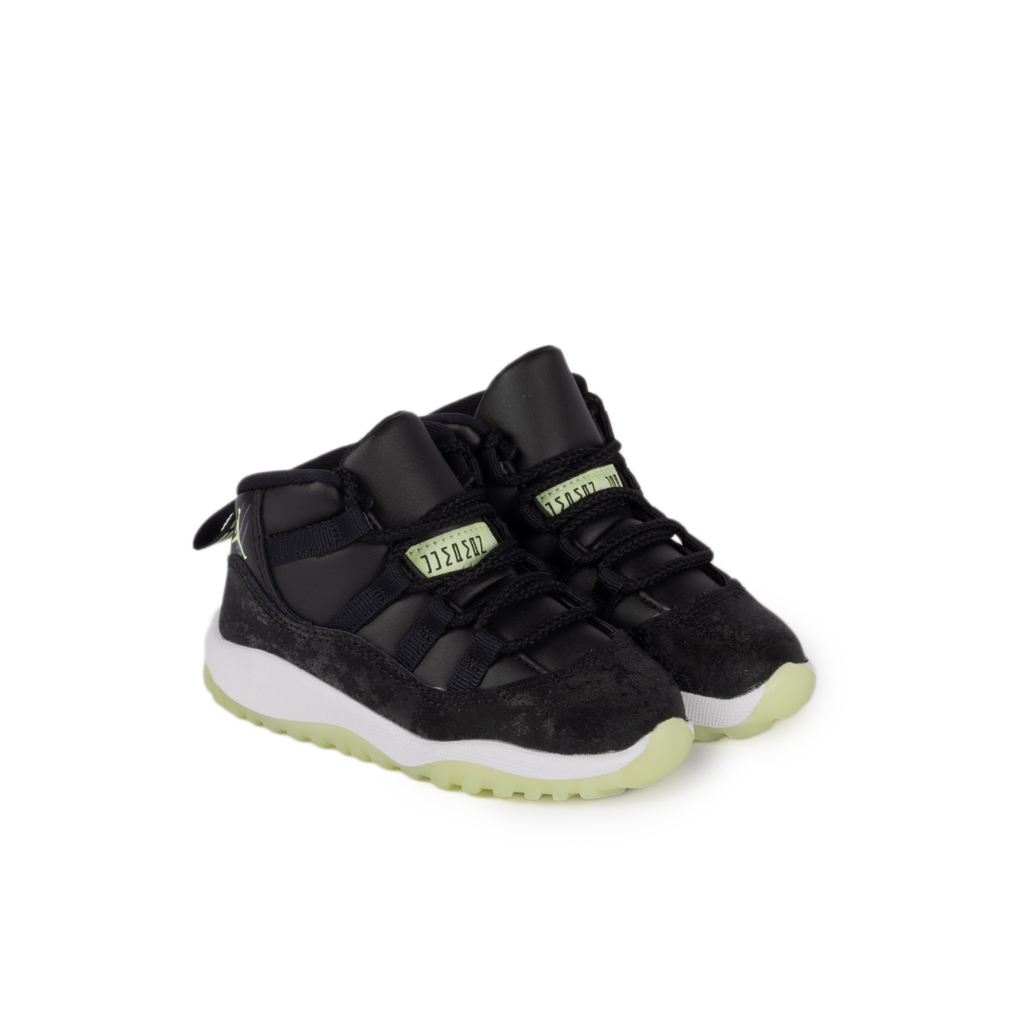 Nike Air Jordan 11 Retro (TD) Black/Barely Volt/Dark Raisin/White IB1380-001