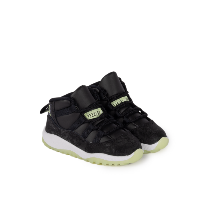 Nike Air Jordan 11 Retro (TD) Black/Barely Volt/Dark Raisin/White IB1380-001