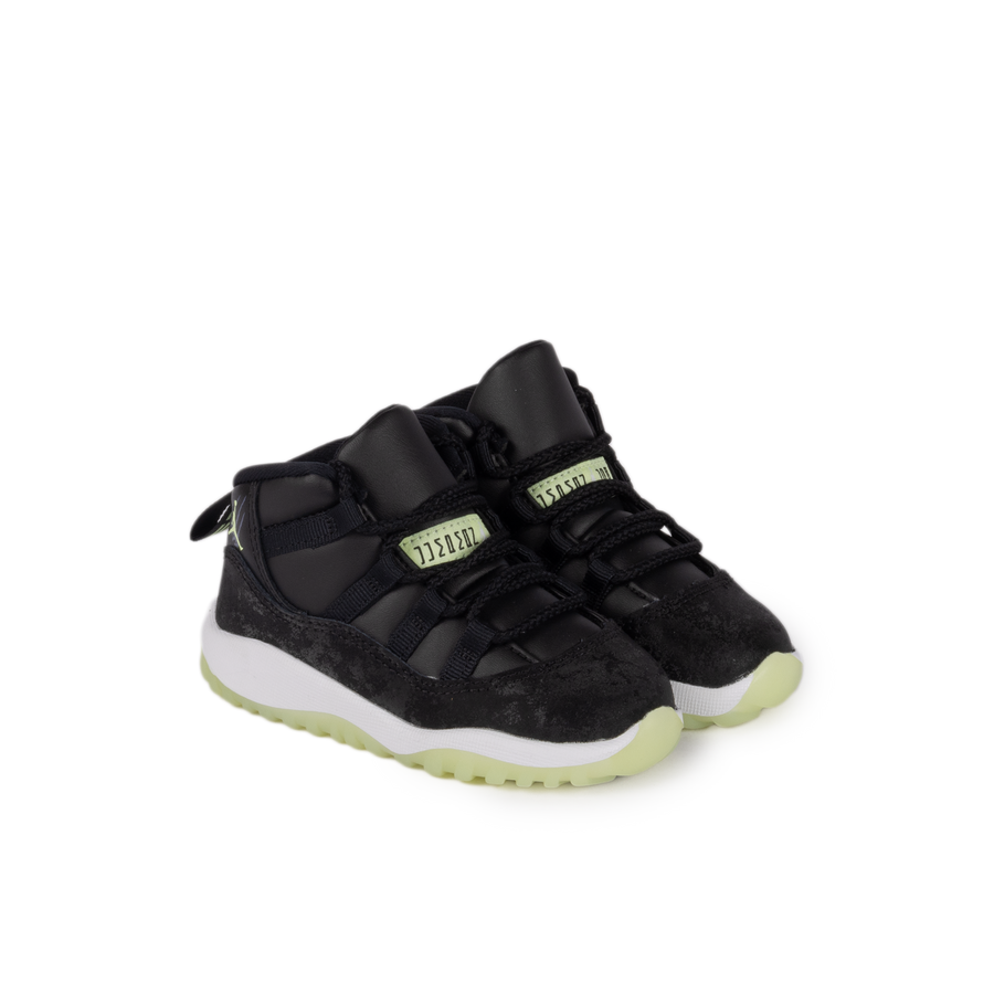 Nike Air Jordan 11 Retro (TD) Black/Barely Volt/Dark Raisin/White IB1380-001