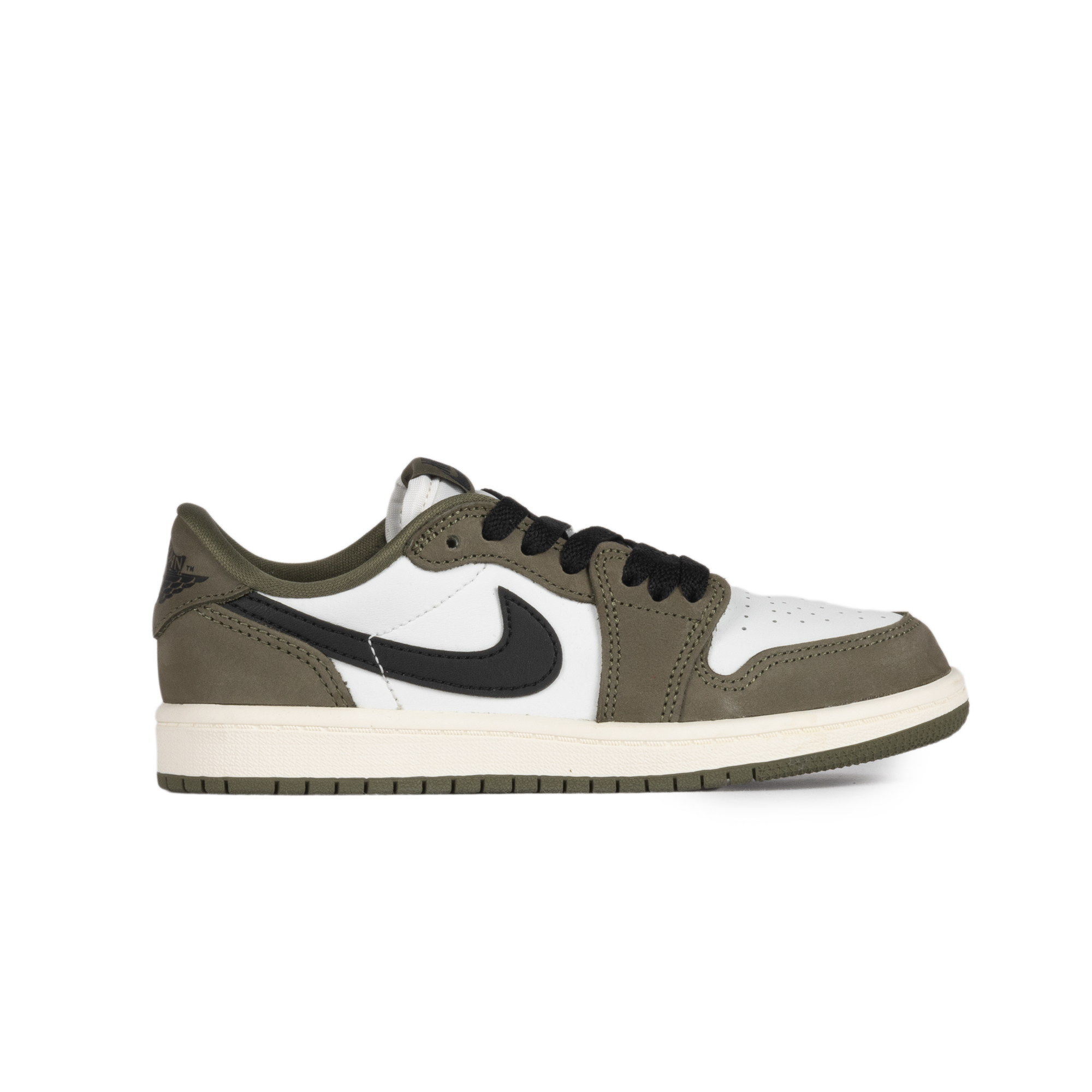 Nike Jordan 1 Retro Low OG (PS) Medium Olive/Black/Summit White/Sail HQ6996-200