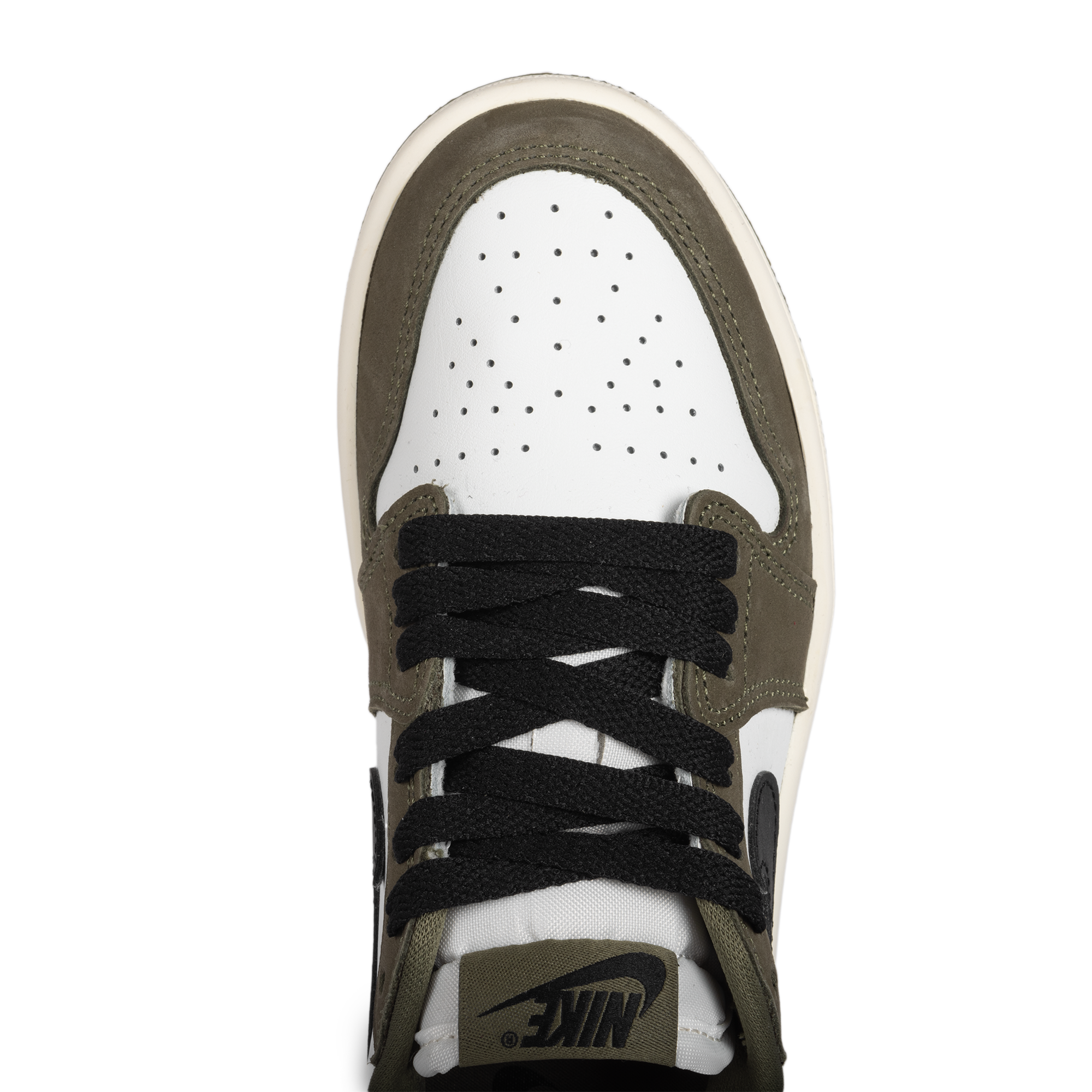 Nike Jordan 1 Retro Low OG (PS) Medium Olive/Black/Summit White/Sail HQ6996-200