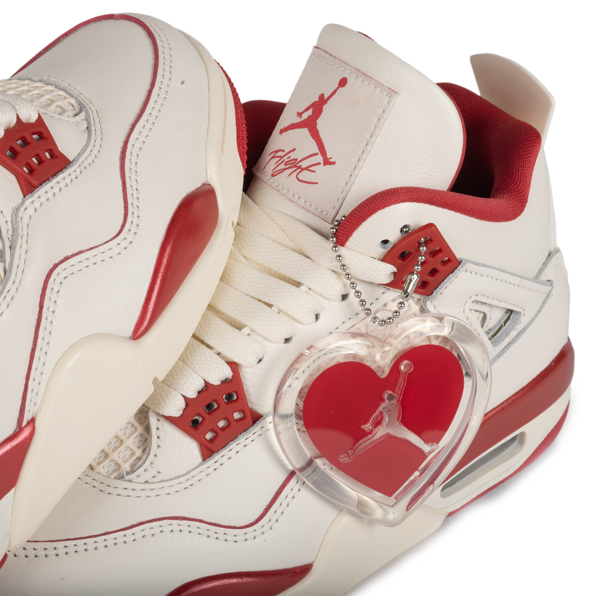 Nike Women's Air Jordan 4 Retro "Valentine's Day" Sierra Red/Tough Red HV0823-108