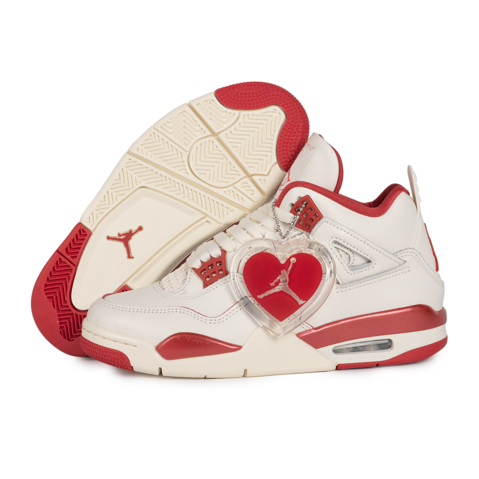 Nike Women's Air Jordan 4 Retro "Valentine's Day" Sierra Red/Tough Red HV0823-108