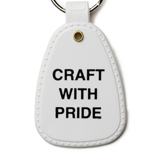 Neighborhood Advertising Keyholder White