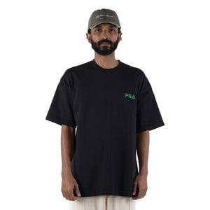 Fila+ Linear Heavy Jersey T-Shirt Washed Black