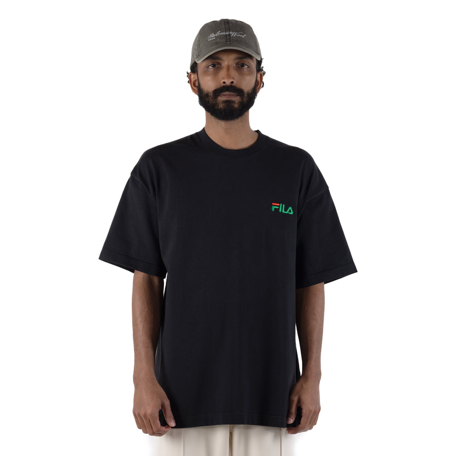 Fila+ Linear Heavy Jersey T-Shirt Washed Black