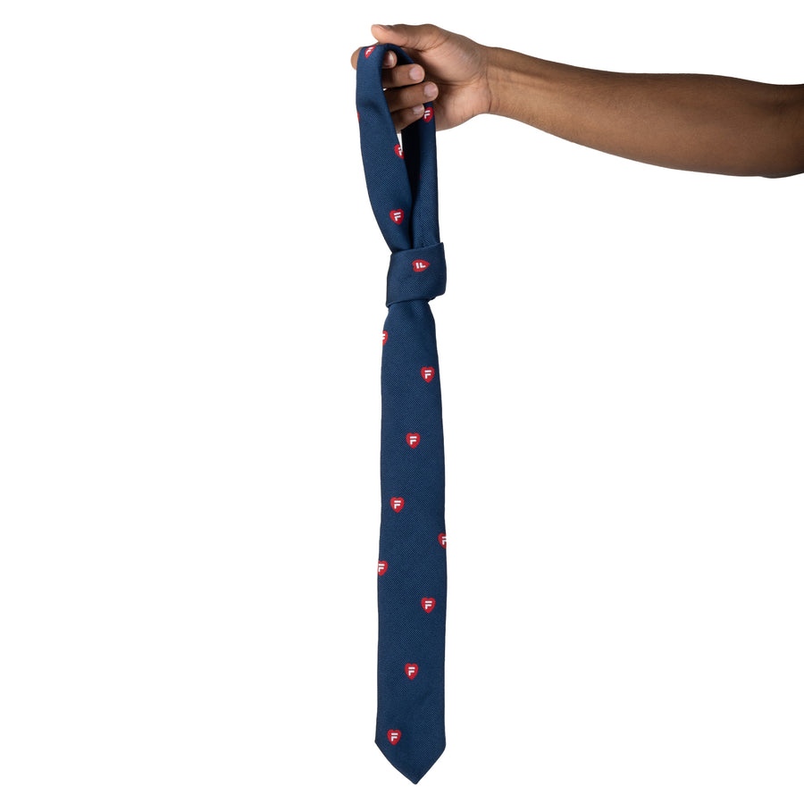 Fila+ Adoro Jacquard Tie Jacquard Rich Deep Navy/Brightest Red