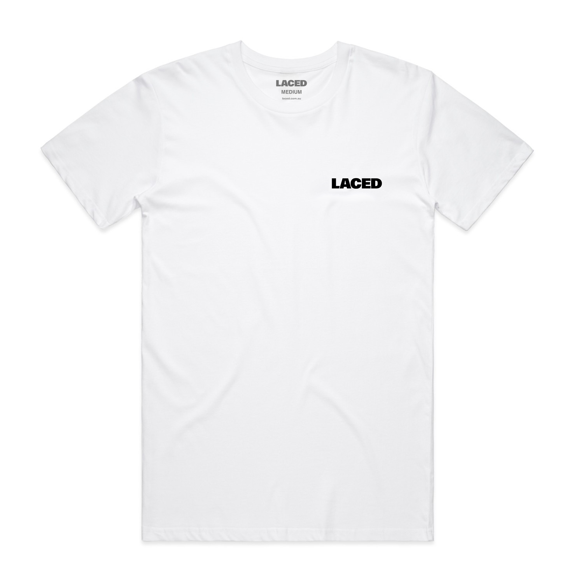 Laced Logo T-Shirt White
