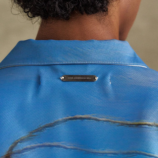 Andersson Bell Lenticular Cowboy Shirts Blue ATB1282M