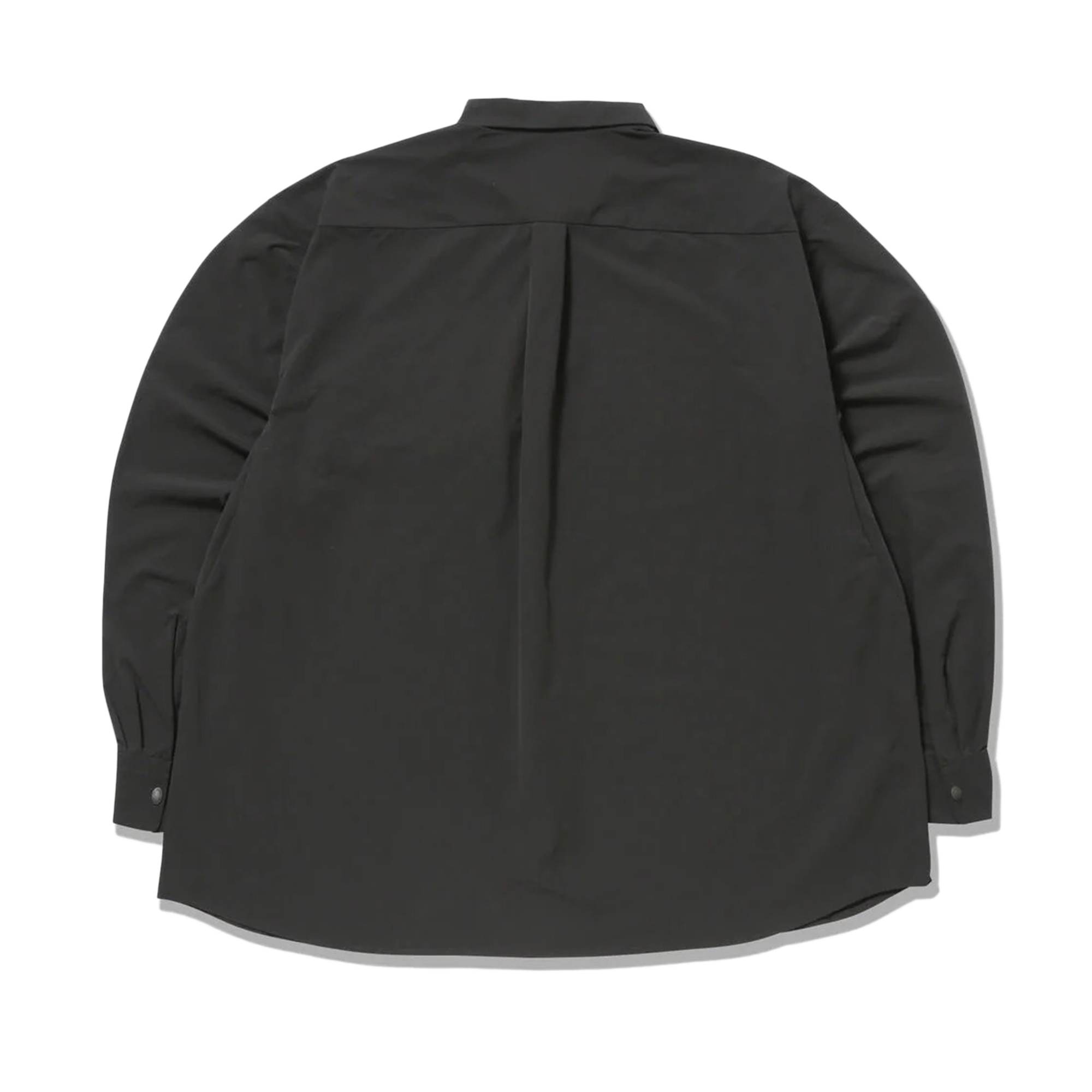 and wander Light W Cloth Shirt D.Gray