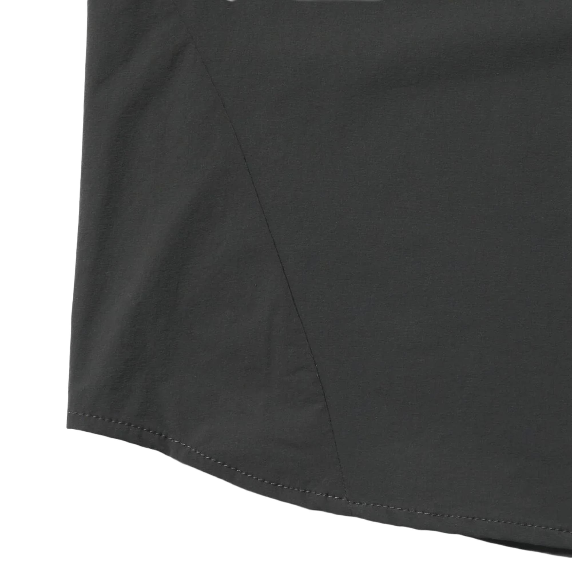 and wander Light W Cloth Shirt D.Gray