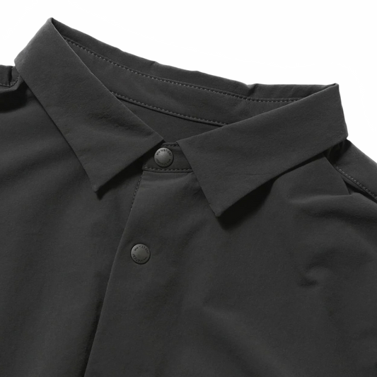 and wander Light W Cloth Shirt D.Gray