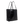 Metalwood Metal Logo Stud Croc Tote Black