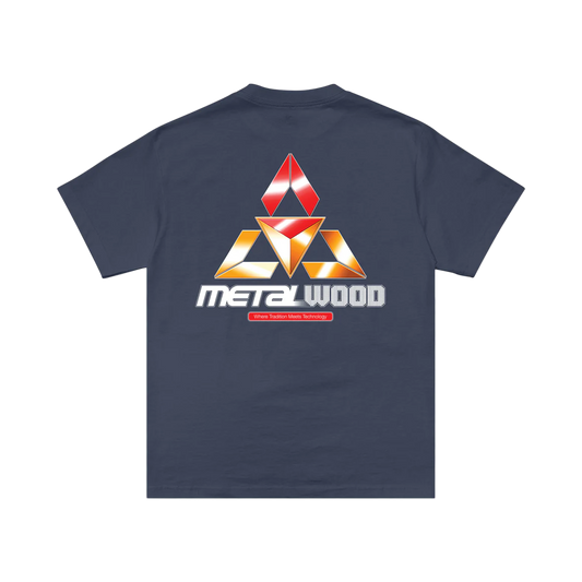 Metalwood Tri-Metal T-Shirt Midnight