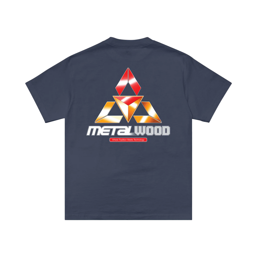 Metalwood Tri-Metal T-Shirt Midnight