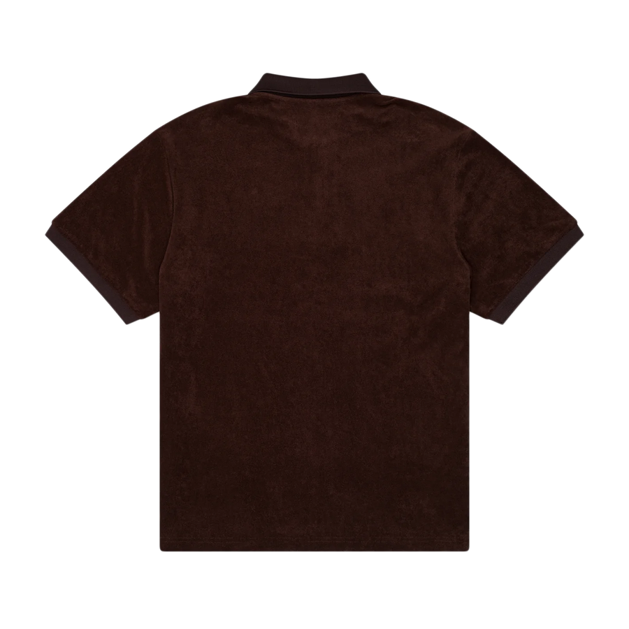 Metalwood Medieval Terry Polo Dark Chocolate