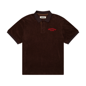 Metalwood Medieval Terry Polo Dark Chocolate