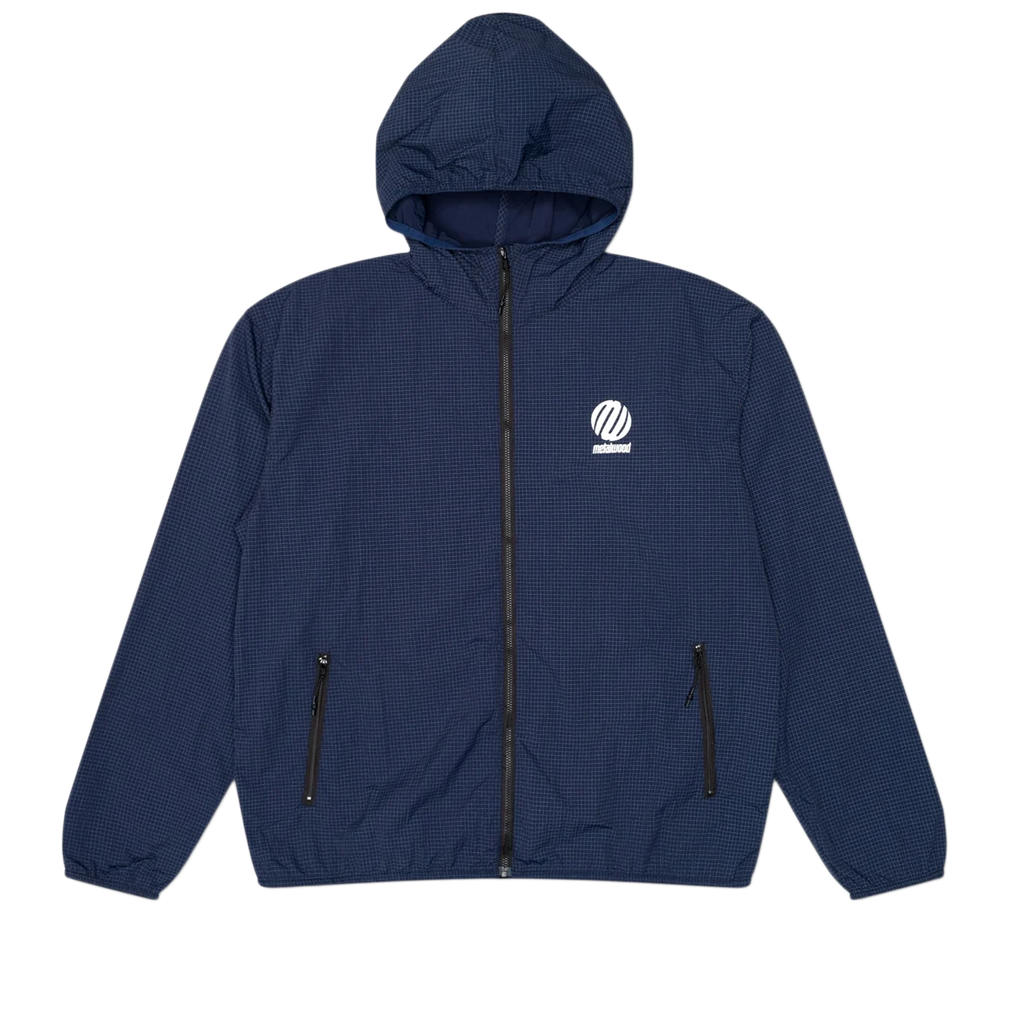 Metalwood Lightweight Ripstop Wind Jacket Navy