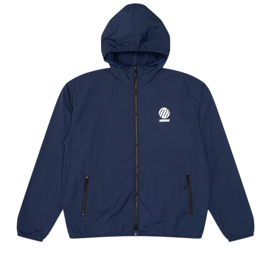 Metalwood Lightweight Ripstop Wind Jacket Navy