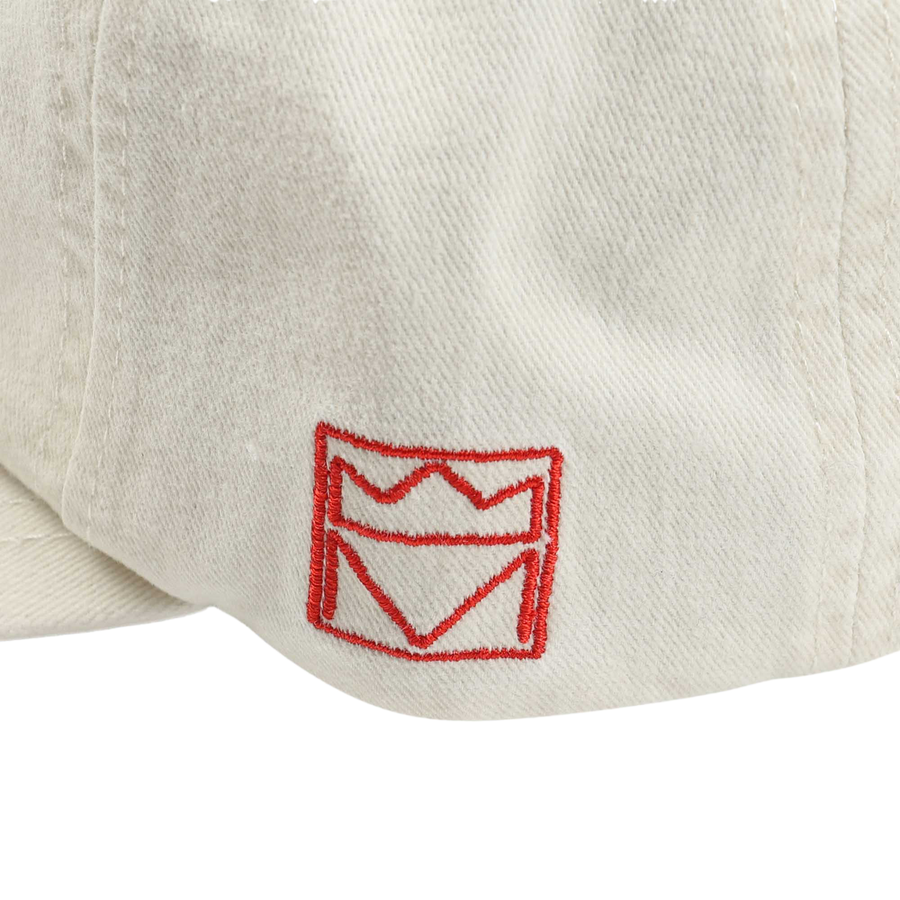 Metalwood Tour Sponsor 6-Panel Strapback Hat Bone