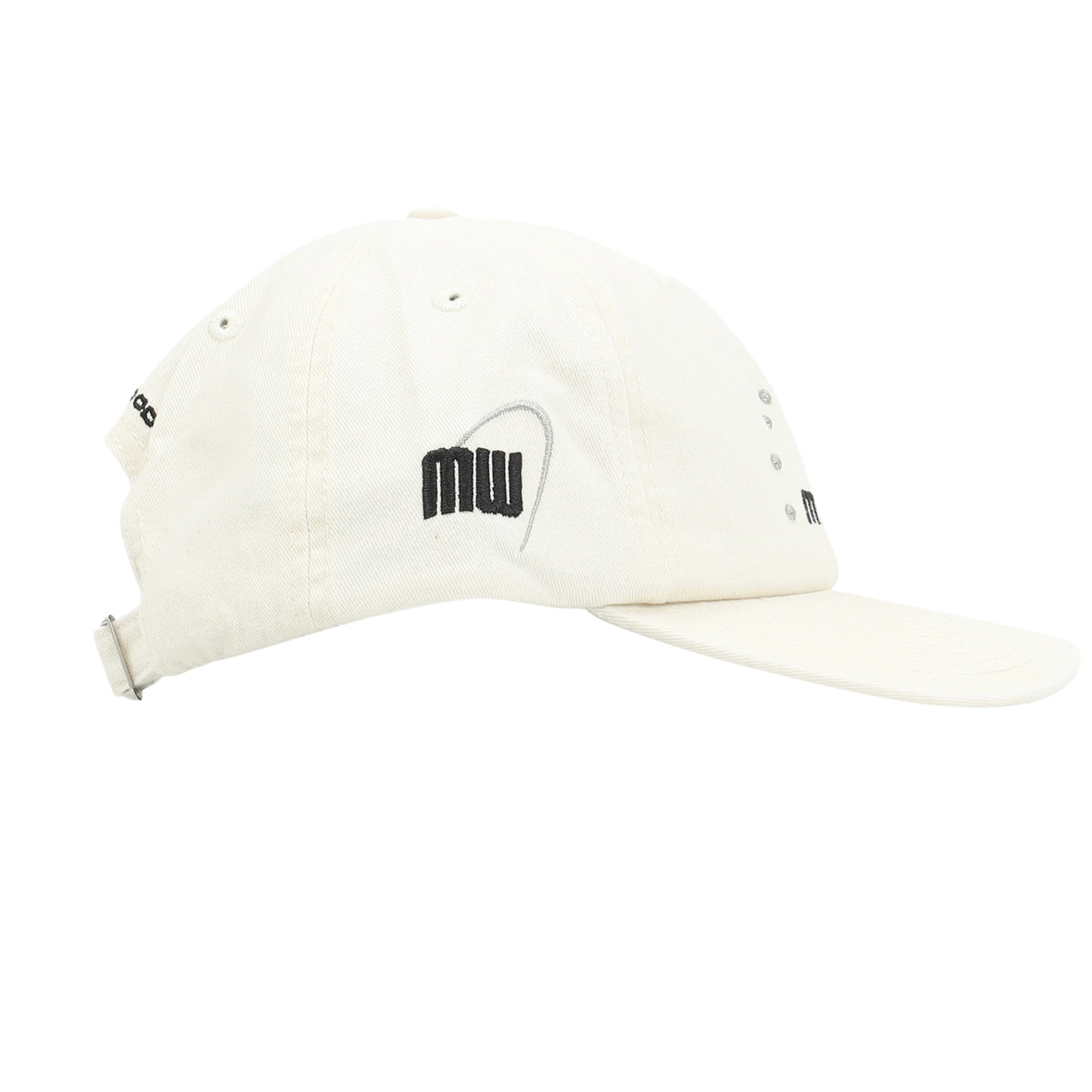 Metalwood Tour Sponsor 6-Panel Strapback Hat Bone