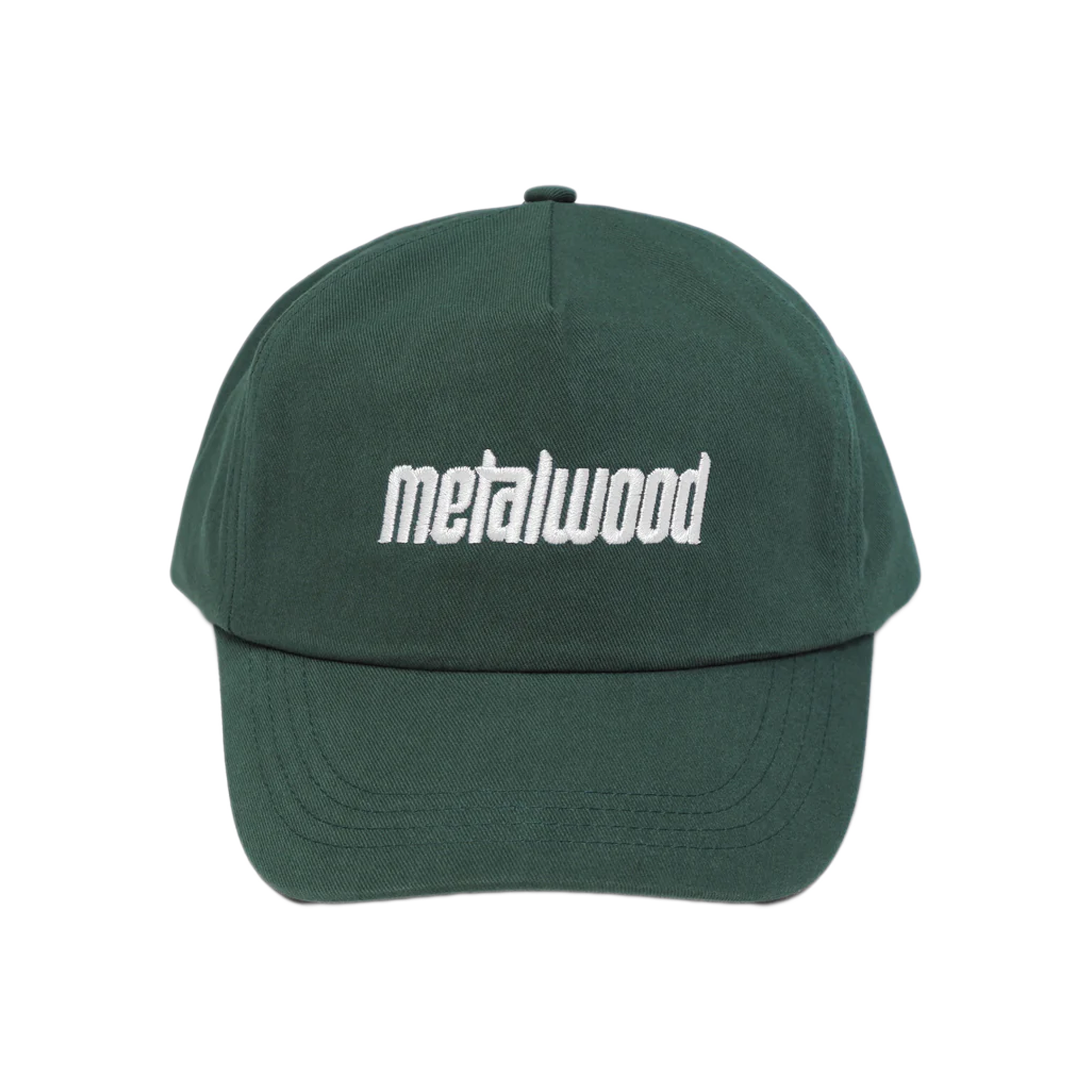 Metalwood Metal Logo 5-Panel Hat Spruce
