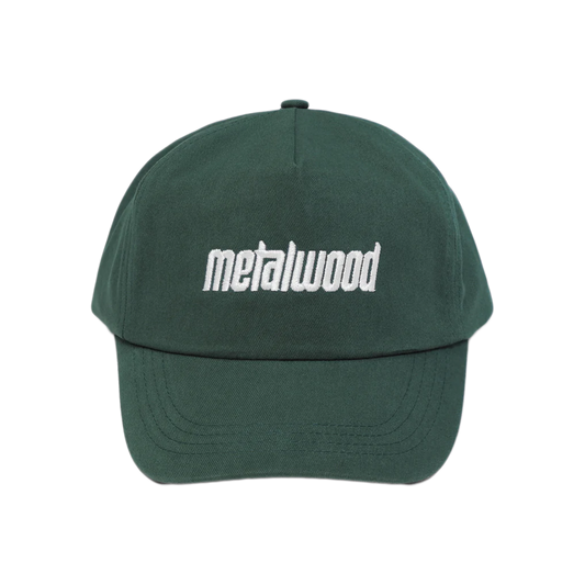 Metalwood Metal Logo 5-Panel Hat Spruce