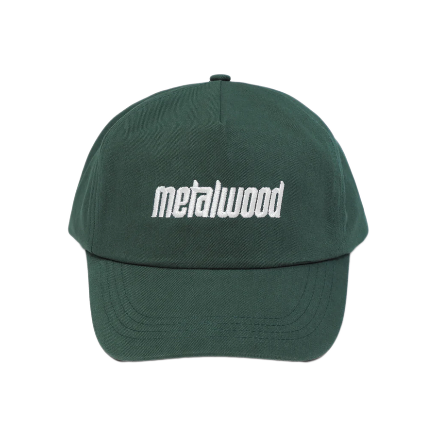 Metalwood Metal Logo 5-Panel Hat Spruce