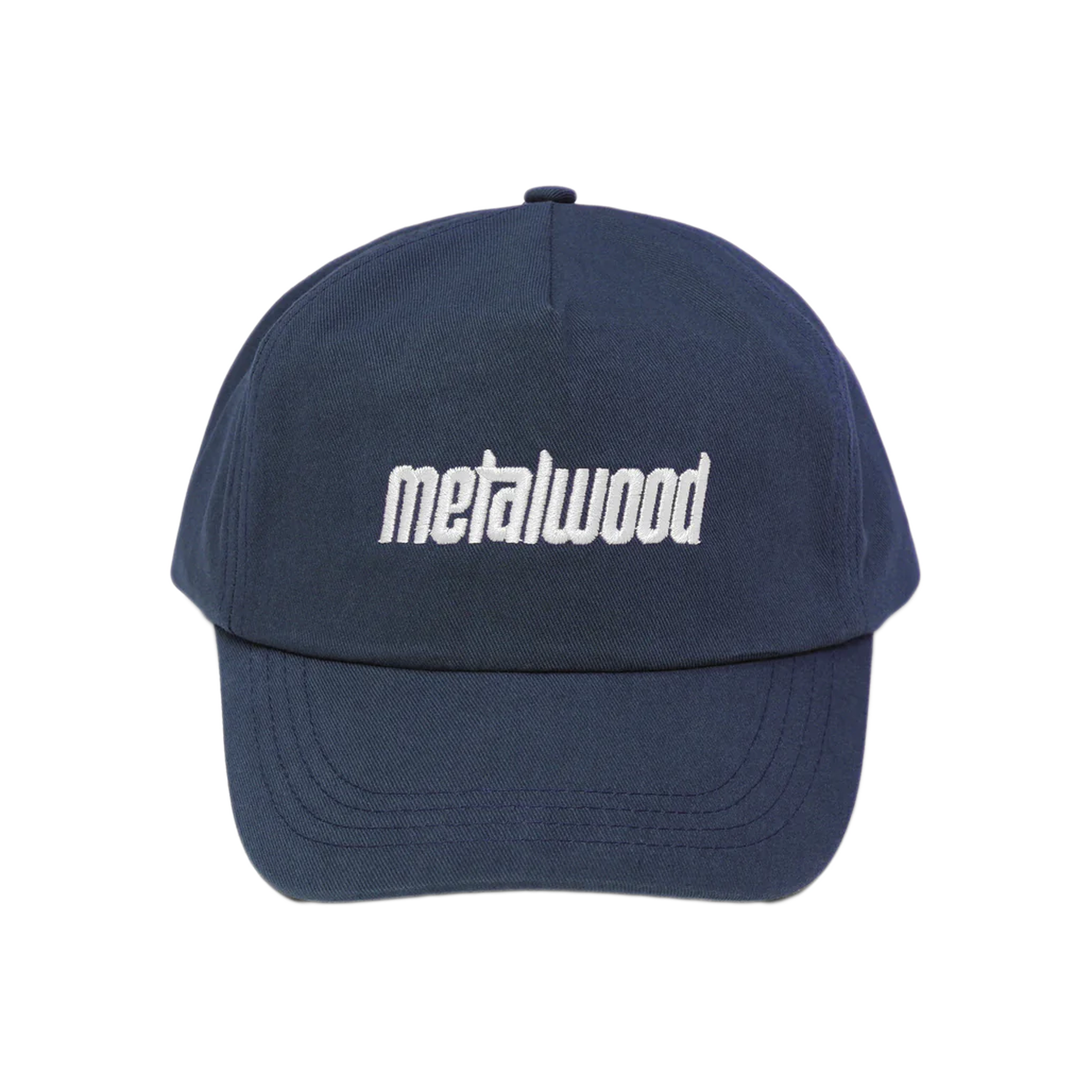 Metalwood Metal Logo 5-Panel Hat Navy