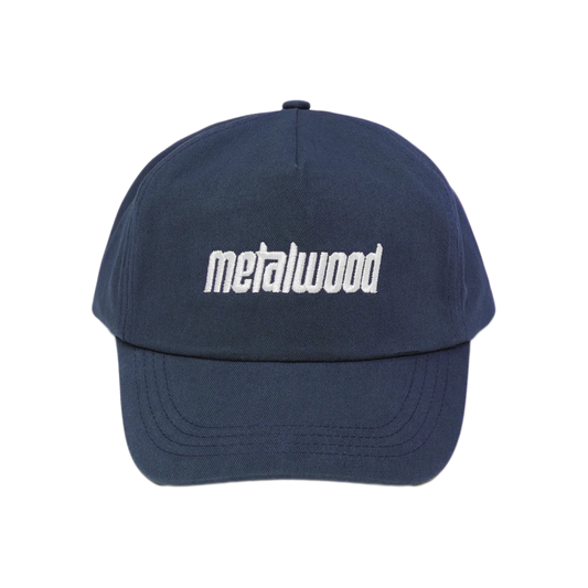 Metalwood Metal Logo 5-Panel Hat Navy