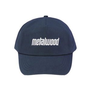 Metalwood Metal Logo 5-Panel Hat Navy