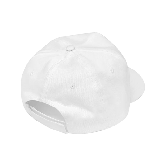 Metalwood Metal Logo 5-Panel Hat White