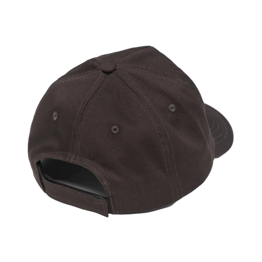 Metalwood Metal Logo 5-Panel Hat Brown
