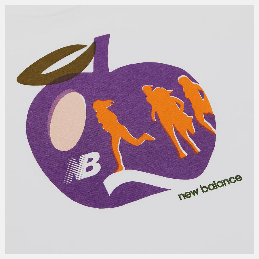 New Balance Made In USA Apple Marathon T-Shirt White MT31547-WHT