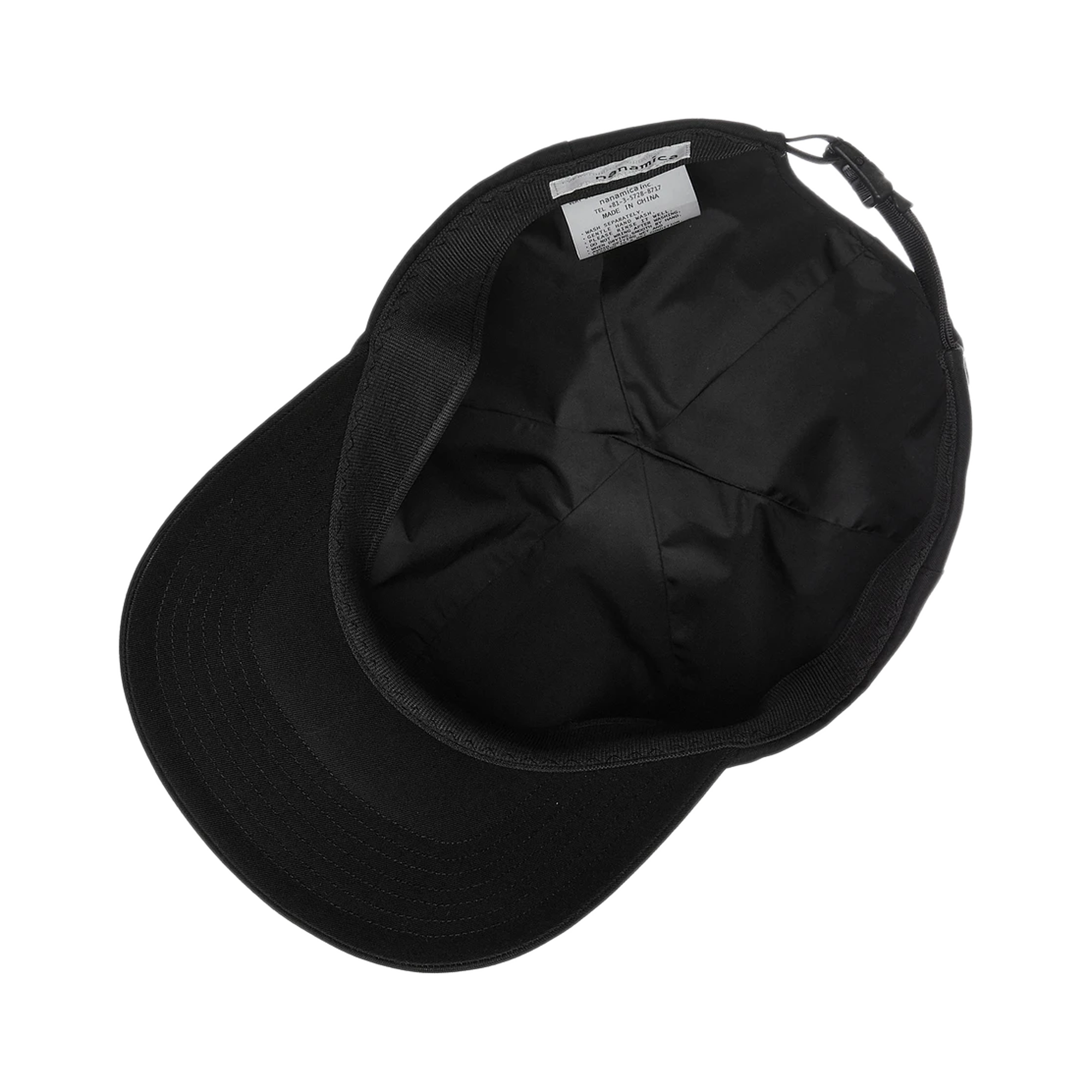 nanamica 2L Cotton GORE-TEX Cap Black