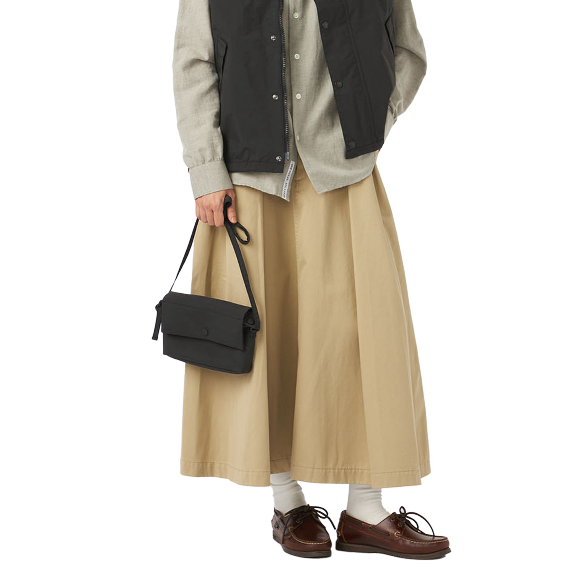 nanamica 2L PERTEX Cartridge Bag Black