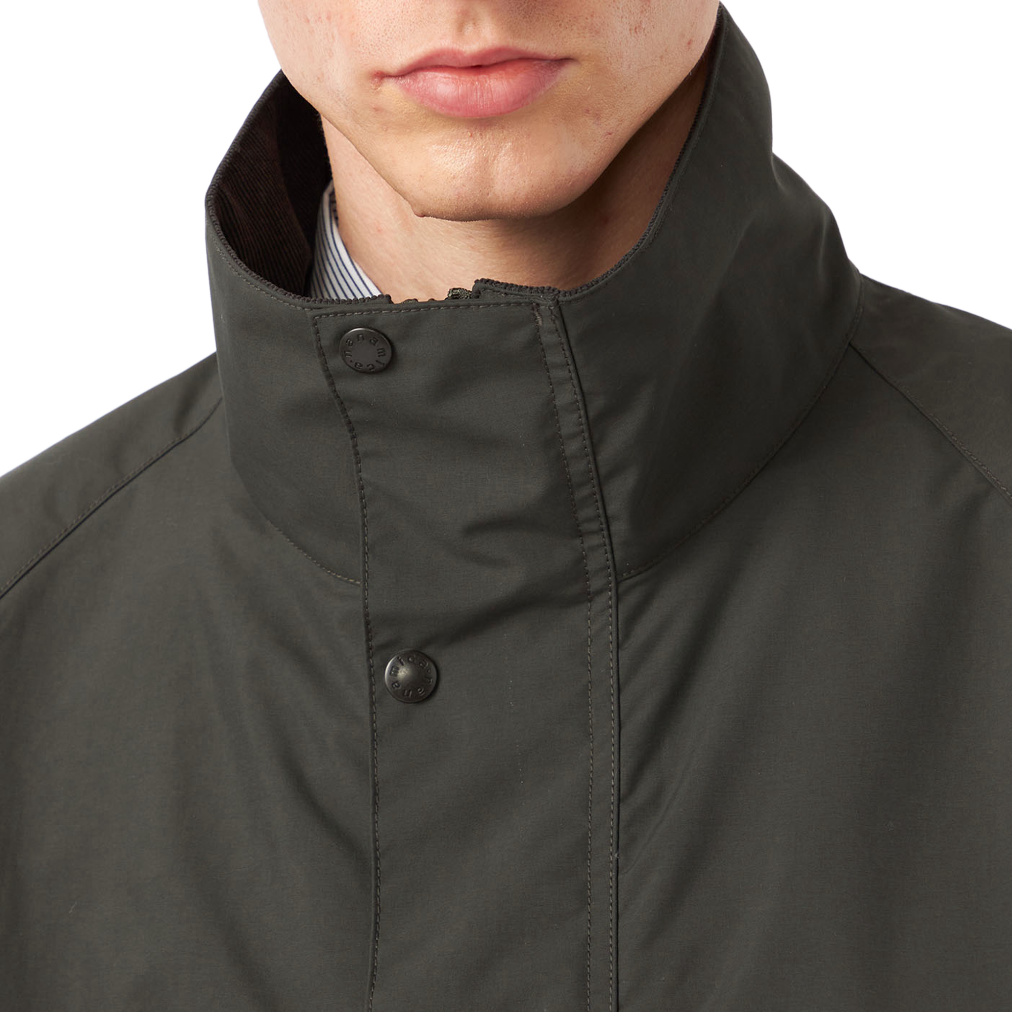 nanamica 2L PERTEX UNLIMITED Field Short Jacket Dark Olive