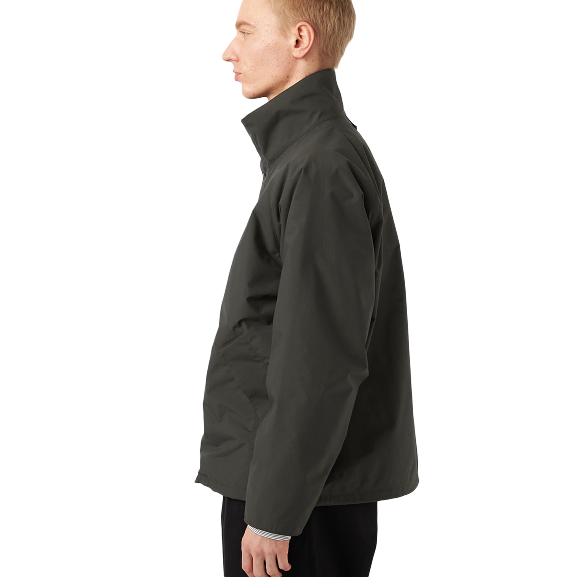 nanamica 2L PERTEX UNLIMITED Field Short Jacket Dark Olive