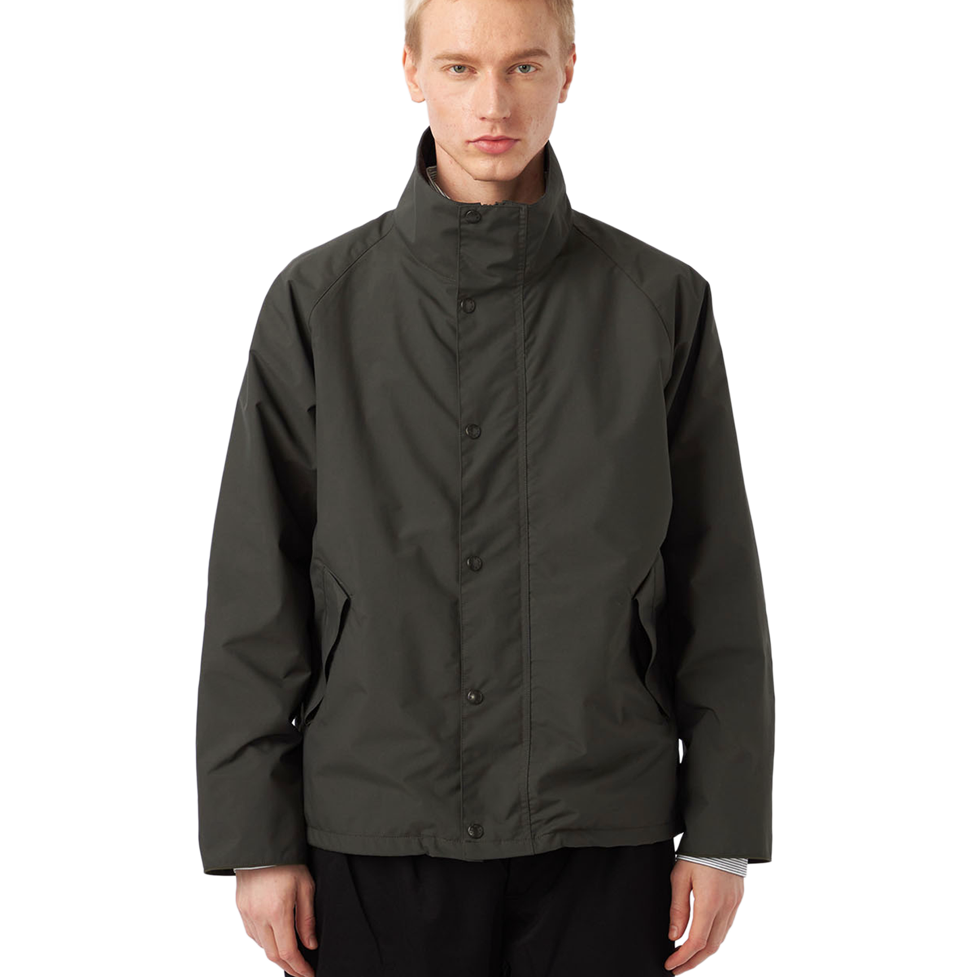 nanamica 2L PERTEX UNLIMITED Field Short Jacket Dark Olive