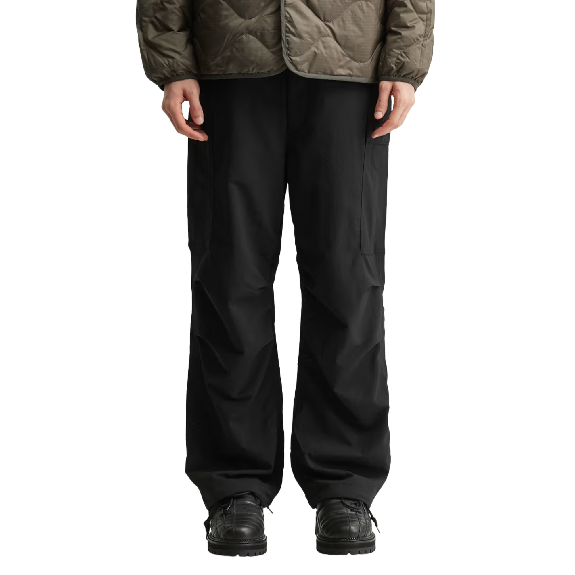 nanamica ALPHADRY Field Cargo Pants Black
