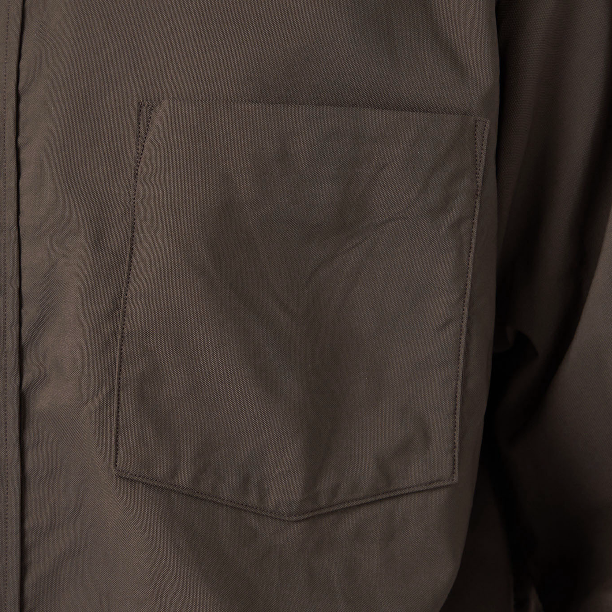 nanamica Button Down Wind Shirt Brown