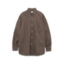 nanamica Button Down Wind Shirt Brown