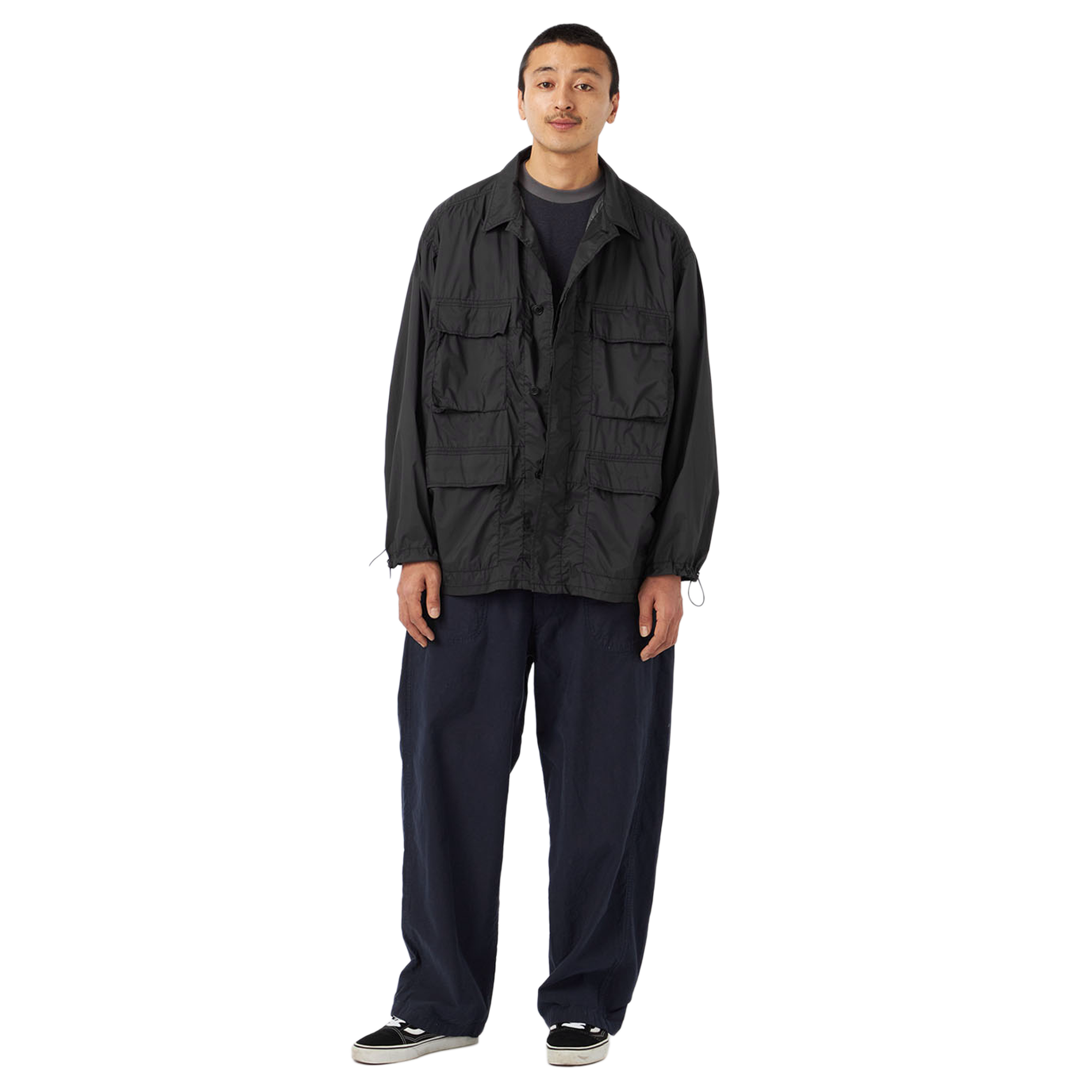 nanamica Light Weight Field Jacket Black