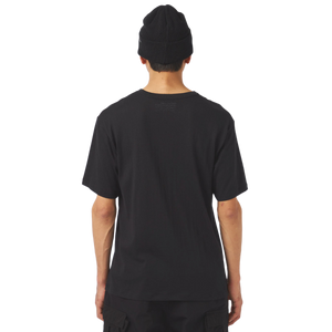 nanamica Loopwheel Coolmax Jersey T-Shirt Black FW25