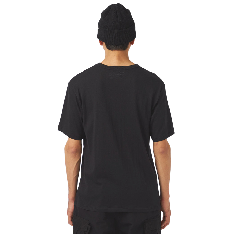 nanamica Loopwheel Coolmax Jersey T-Shirt Black FW25